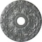 Ekena Millwork Spring Leaf Ceiling Medallion (Fits Canopies up to 5 5/8"), 19 7/8"OD x 3 5/8"ID x 1 1/4"P, Platinum CM19SPPLS - alternate 1